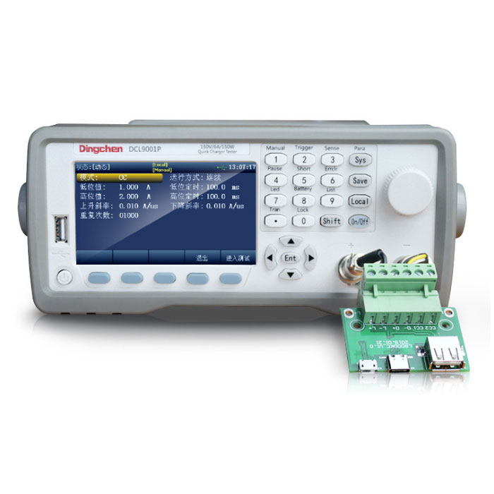 Dingchen DCL9001P/Q 고속 충전 테스터 전자 부하 측정기 QC4.0/3.0/PD 핸드폰 감지기