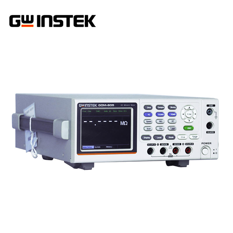 GWINSTEK 고위GOM-805 사선제직류마이크로옴계저저항계GOM-804옵션GPIB